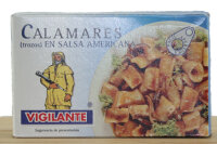 Calamares Trozos Americana - Tintenfisch in amerikanischer Sauce