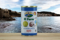 El Faro Oliven gefüllt mit Knoblauch
