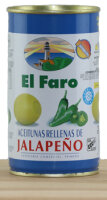 El Faro Oliven gefüllt mit Jalapeño