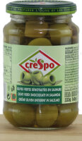 Grüne Oliven ohne Stein - 370gr. Glas