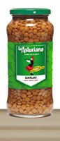La Asturiana Lentejas Cocidas - Linsen gekocht 570g